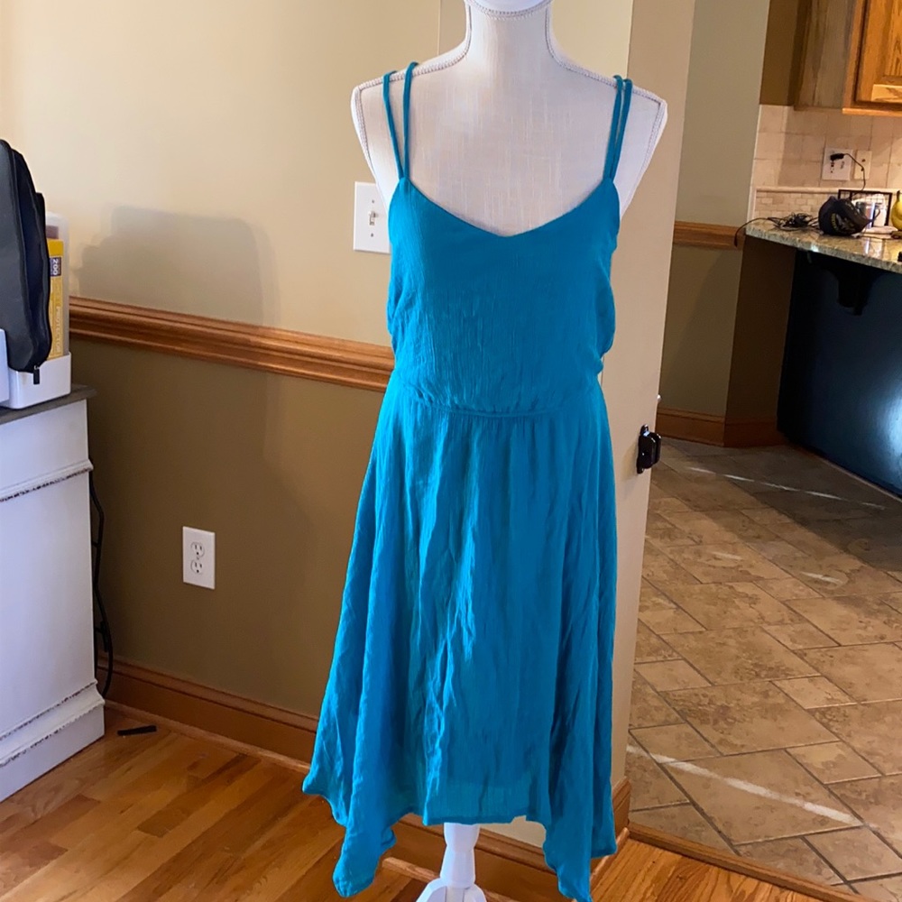 Cute teal dress size Large